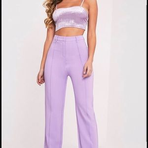 Pretty Little Thing Lilac Two piece set